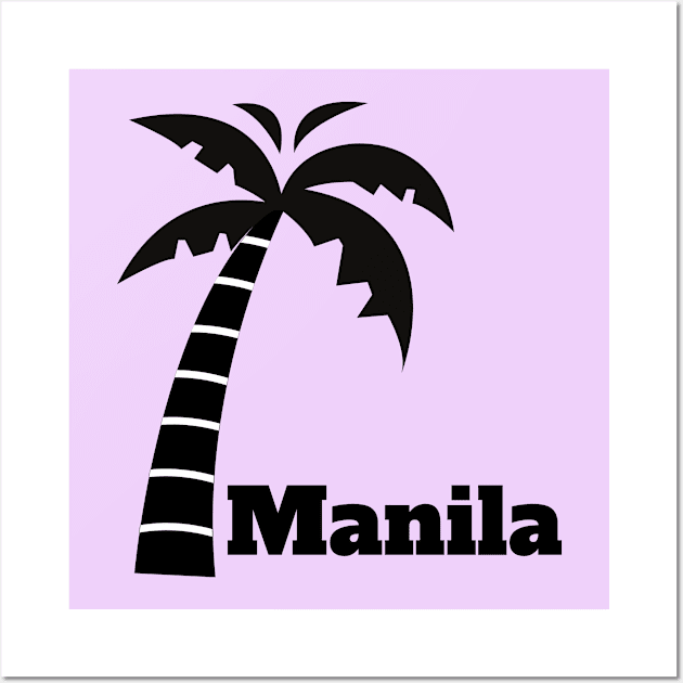 Manila Coconut tree Wall Art by CatheBelan